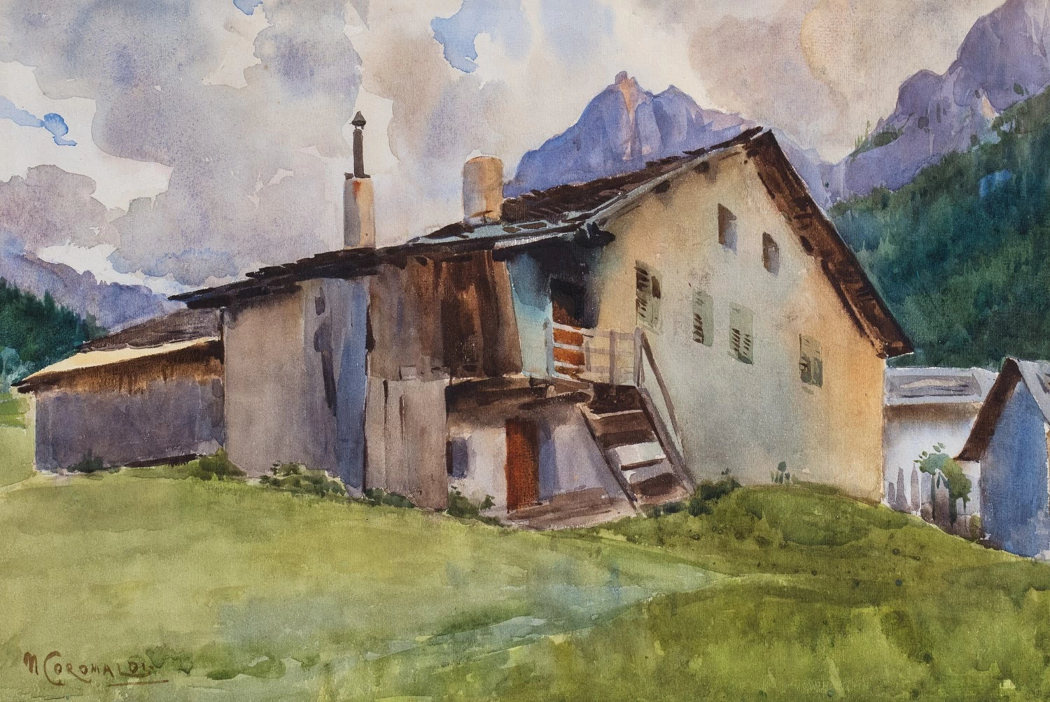 Baita in montagna